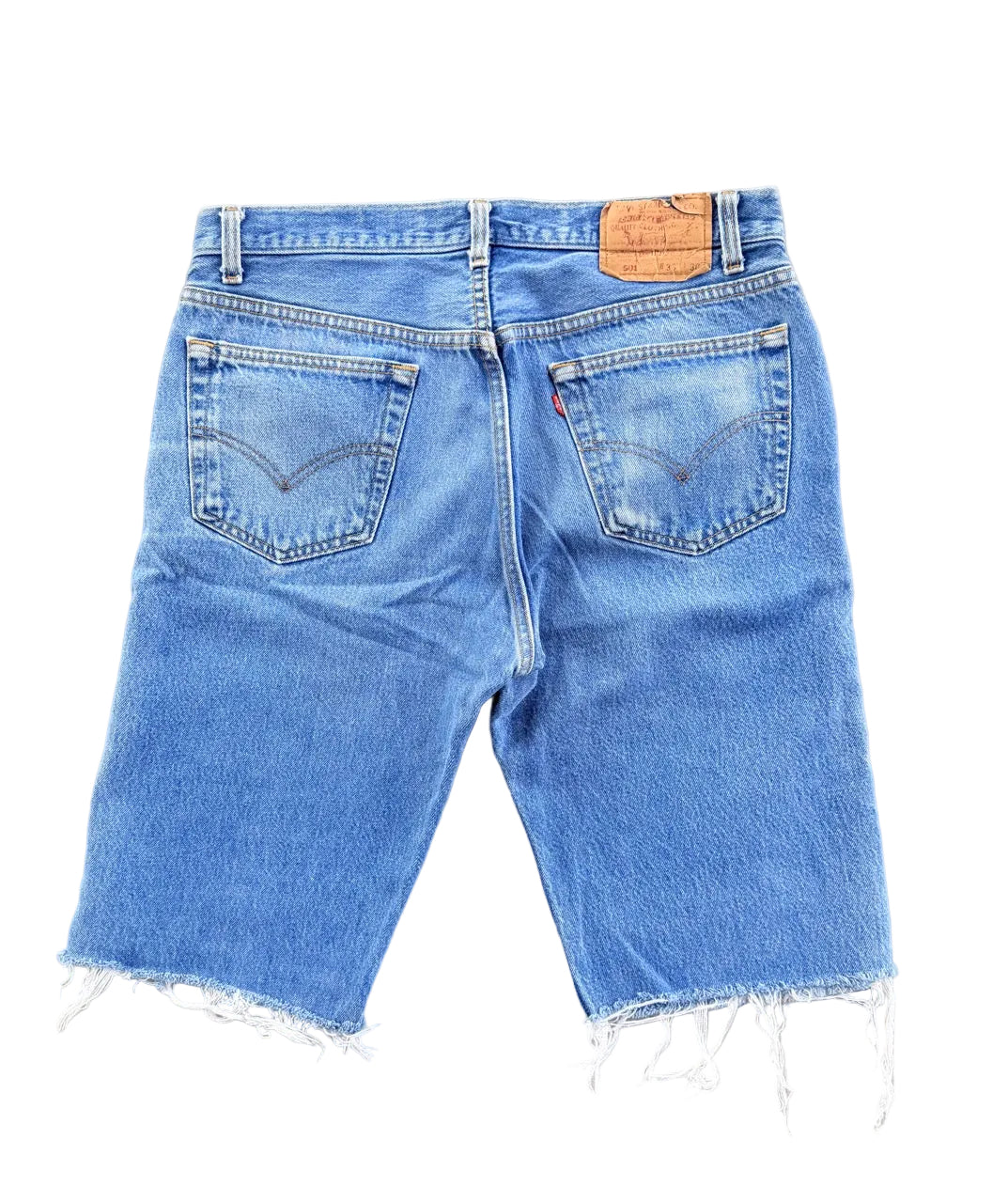 Vintage Levi's 501 Cut-Off Denim Shorts | Size 32 | 1990s | Made in USA