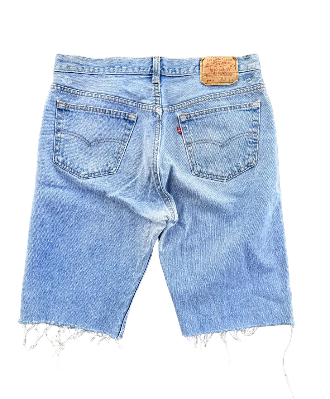 Vintage Levi's 501 Cut-Off Denim Shorts | Size 34 | 1990s | Made in USA