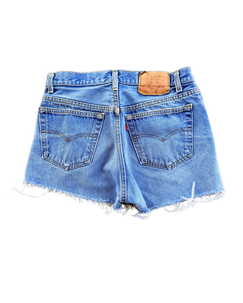 Vintage Levi's 501 Cut-Off Denim Shorts | Size 29 | Made in USA