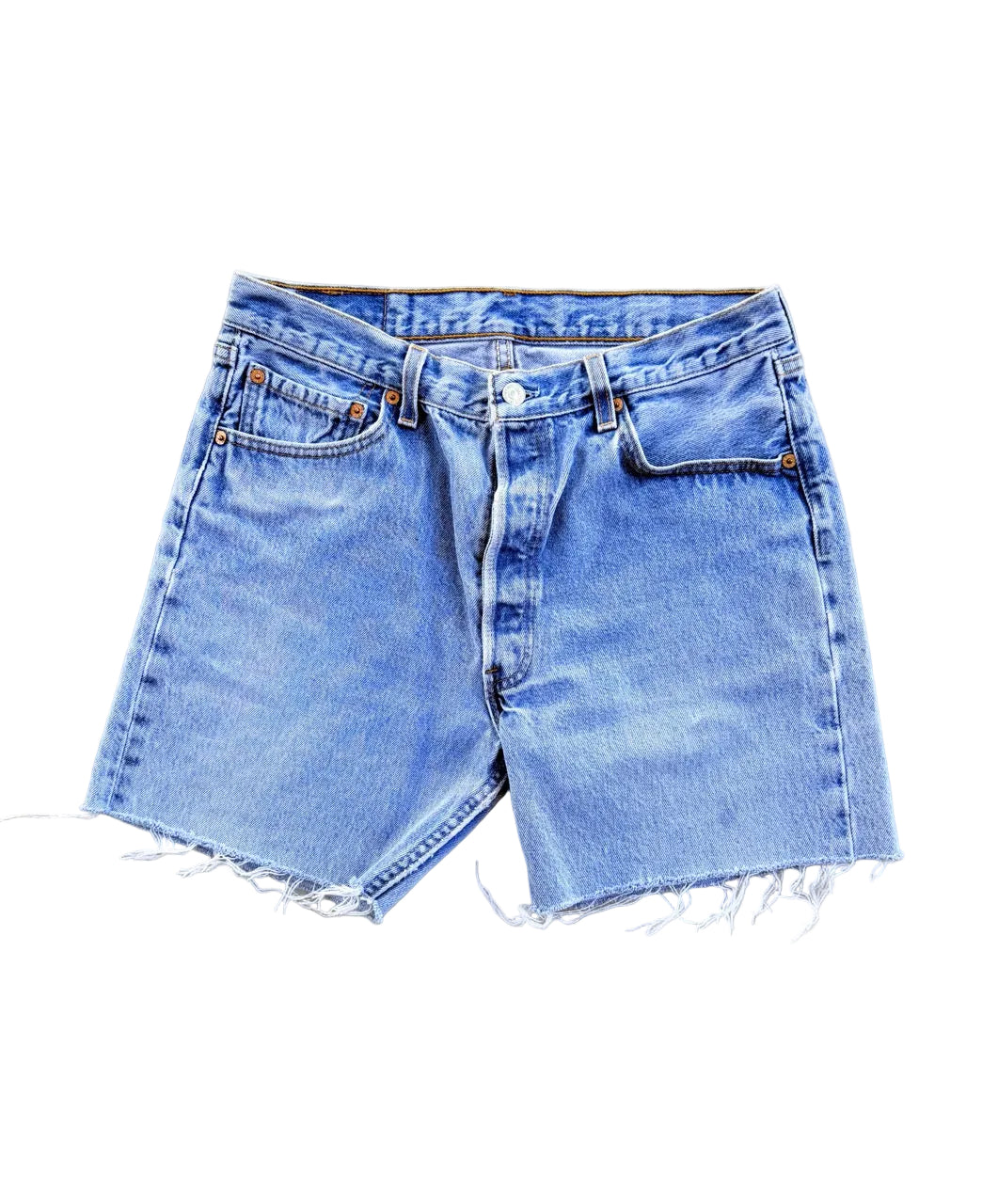 Vintage Levi's 501 Cut-Off Denim Shorts | Size 31 | Made in USA