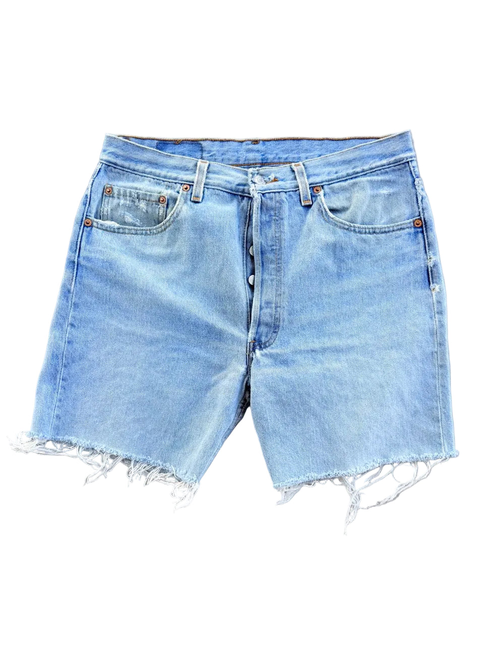 Vintage Levi's 501 Cut-Off Denim Shorts | Size 32 | Made in USA