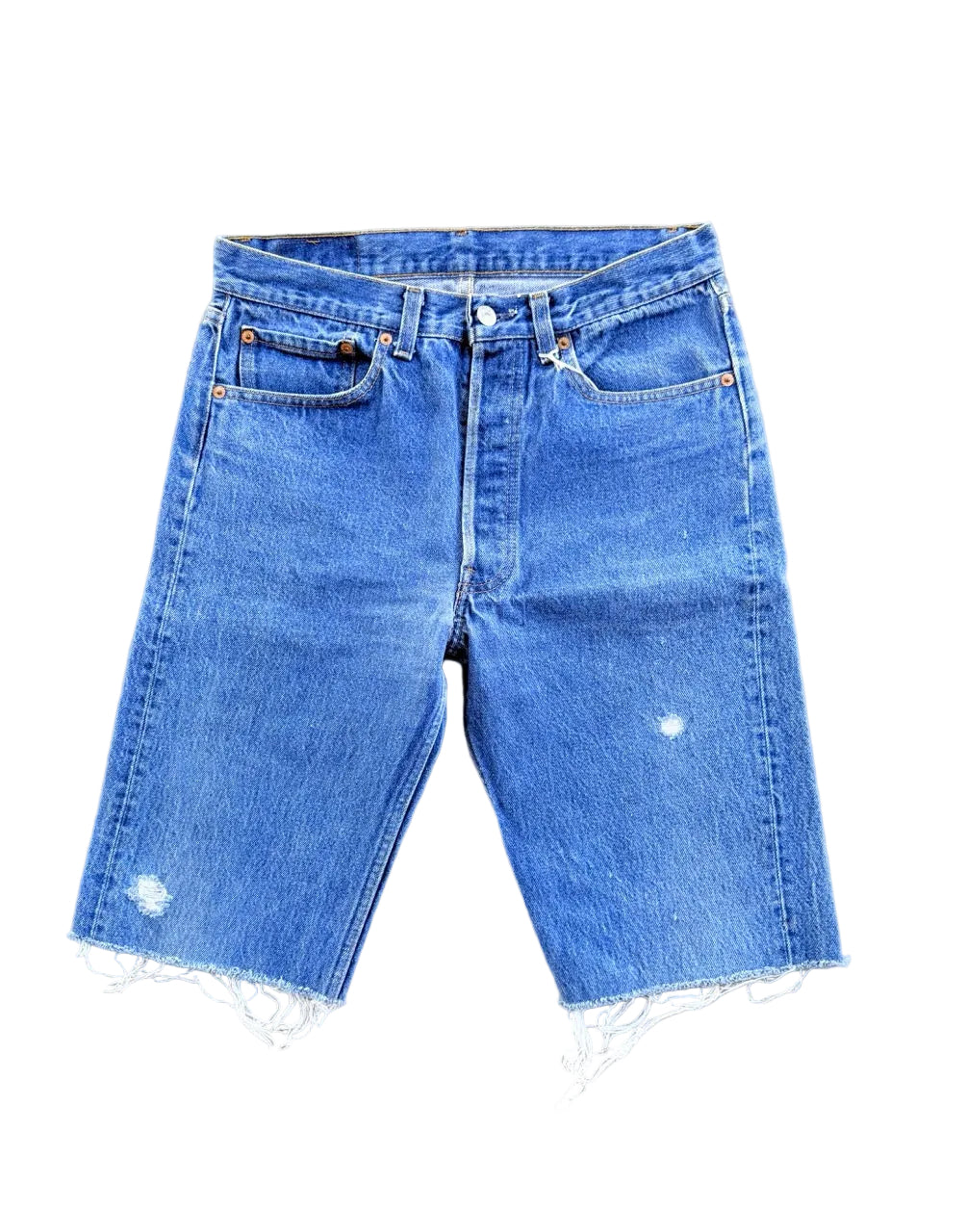 Vintage Levi's 501 Cut-Off Denim Shorts | Size 30 | Made in USA
