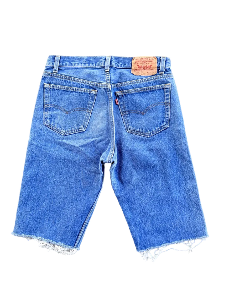 Vintage Levi's 501 Cut-Off Denim Shorts | Size 30 | Made in USA