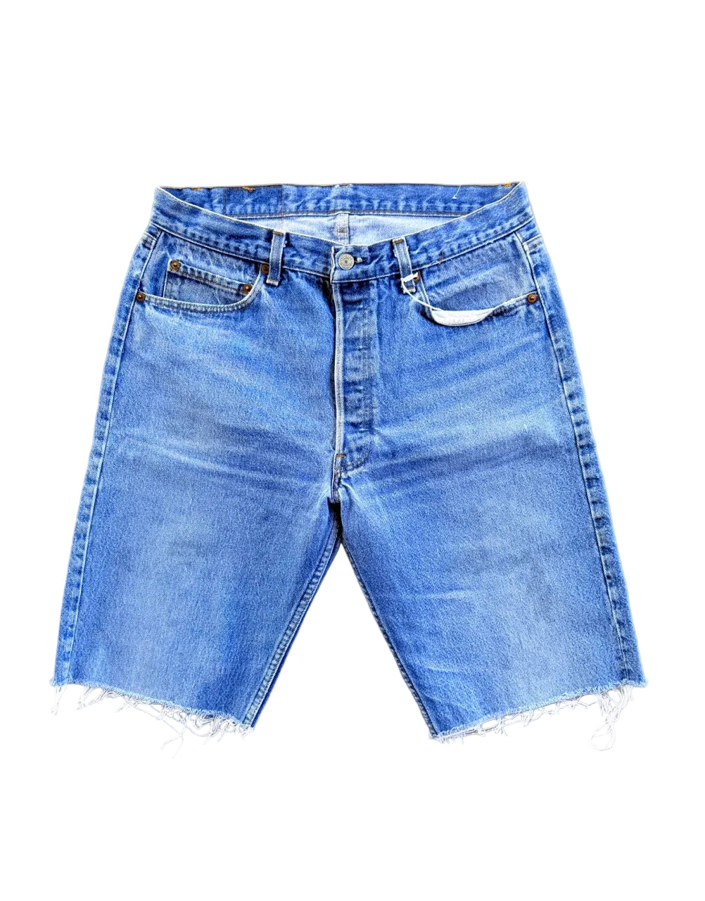 Vintage Levi's 501 Cut-Off Denim Shorts | Size 32 | Made in USA