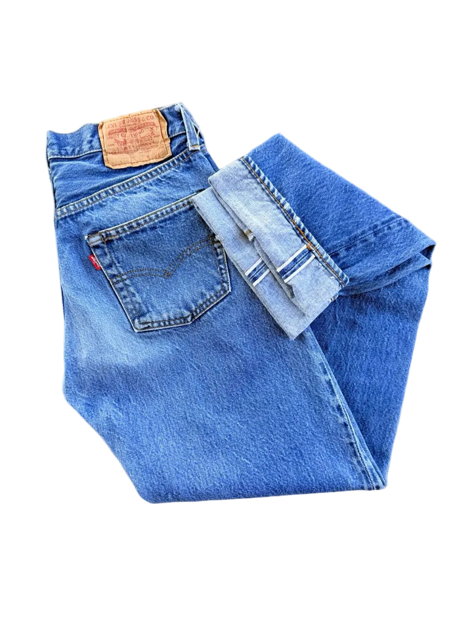 Vintage Levi's 501 Selvedge Denim Jeans | Redlines | W27 L32 | Made in USA