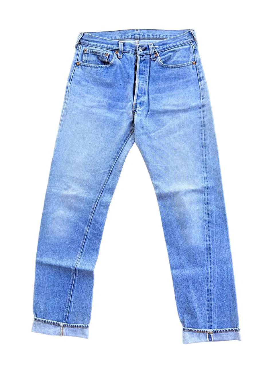 Vintage Levi's 501 Selvedge Denim Jeans | Redlines | W30 L34 | Made in USA
