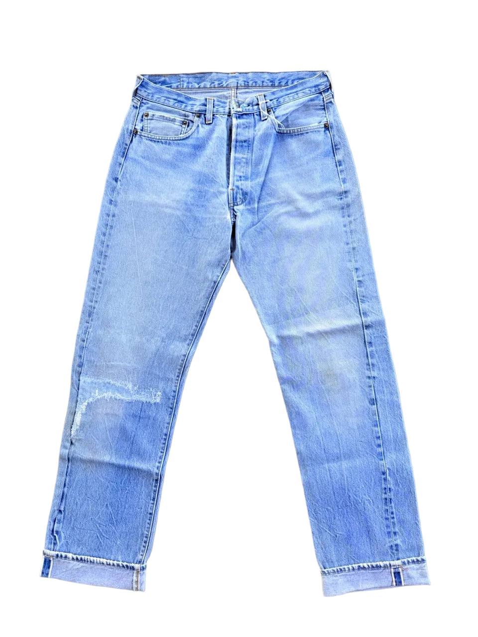 Vintage Levi's 501 Selvedge Denim Jeans | Redlines | W31 L34 | Made in USA
