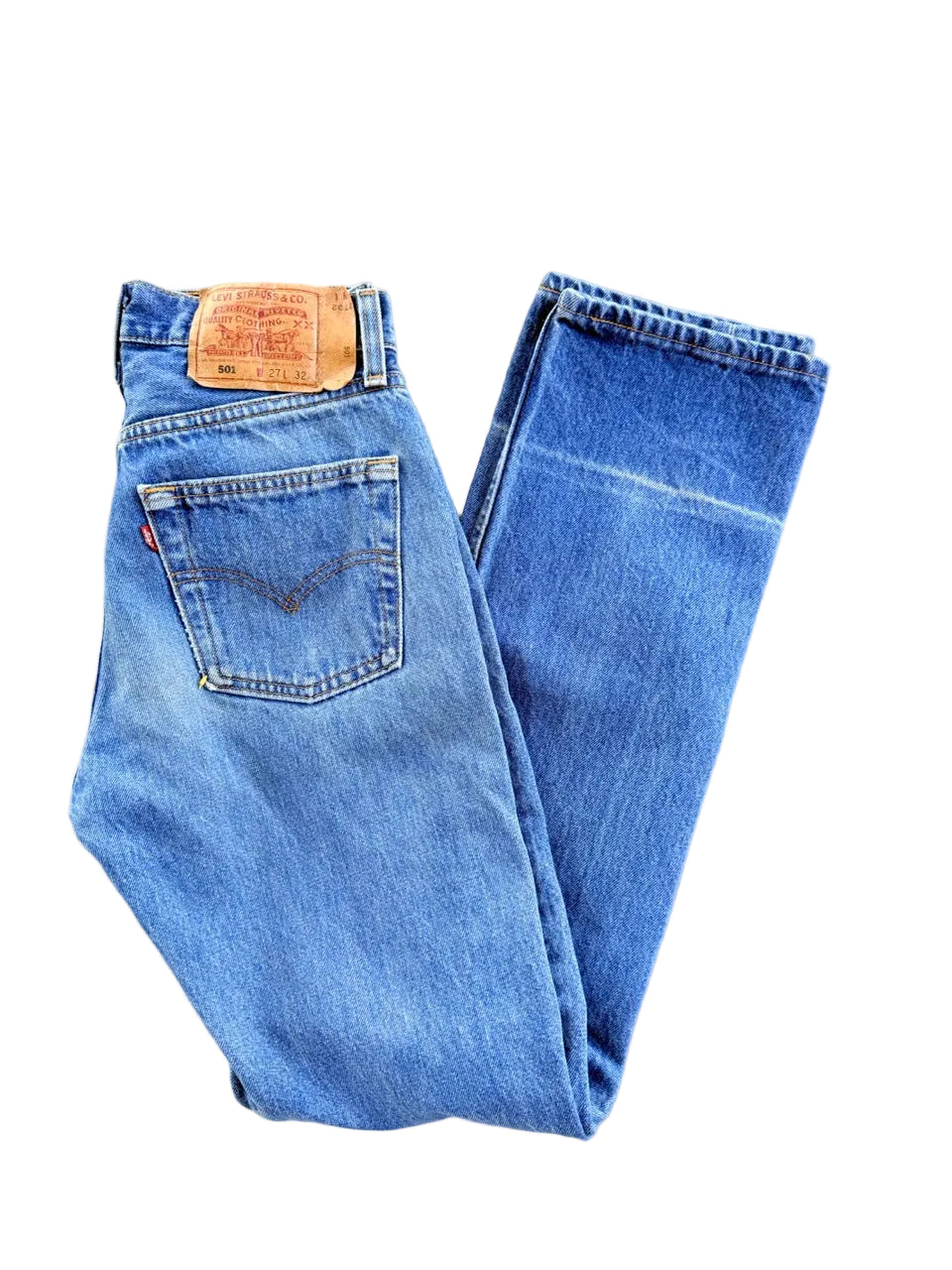 Vintage Levi's 501 Jeans | Size 25x32 | 1990s | Made in USA