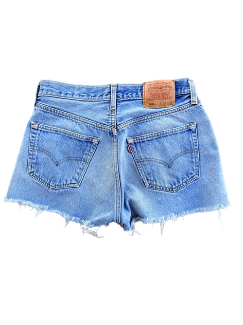 Vintage Levi's 501 Cut-Off Denim Shorts | Size 29 | 1990s | Made in USA