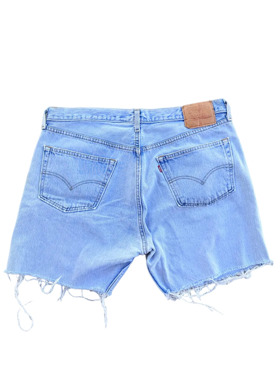 Vintage Levi's 501 Cut-Off Denim Shorts | Size 36 | 1990s | Made in USA