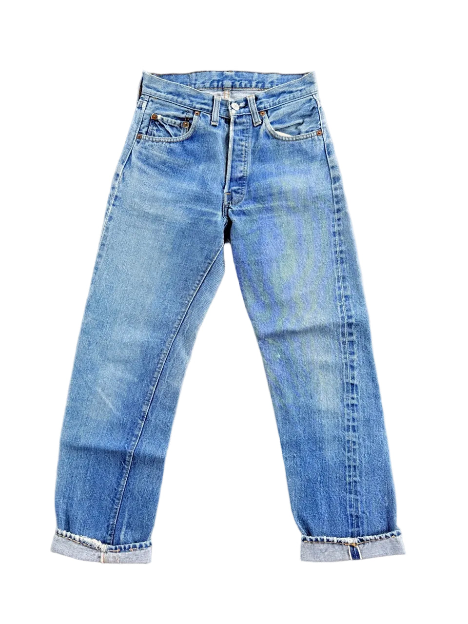 Vintage Levi's 501 Selvedge Denim Jeans | Redlines | W25 L28 | Made in USA