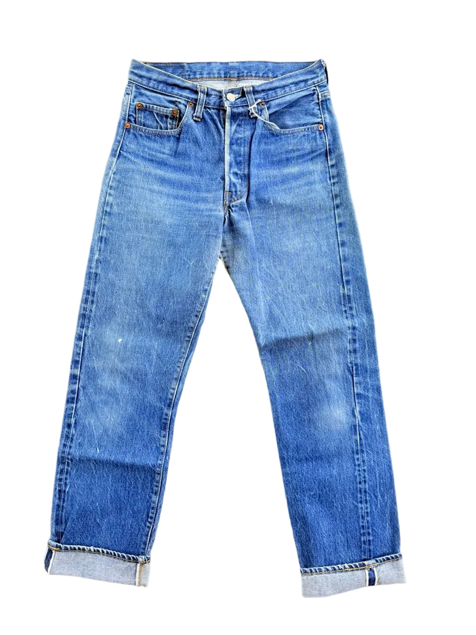 Vintage Levi's 501 Selvedge Denim Jeans | Redlines | W28 L30 | Made in USA