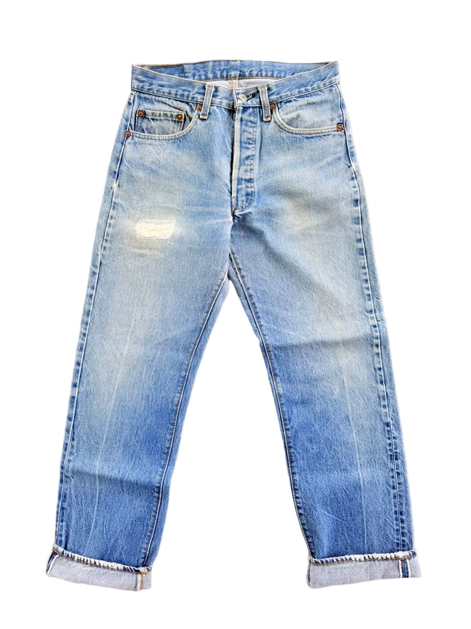 Vintage Levi's 501 Selvedge Denim Jeans | Redlines | W27 L28 | Made in USA