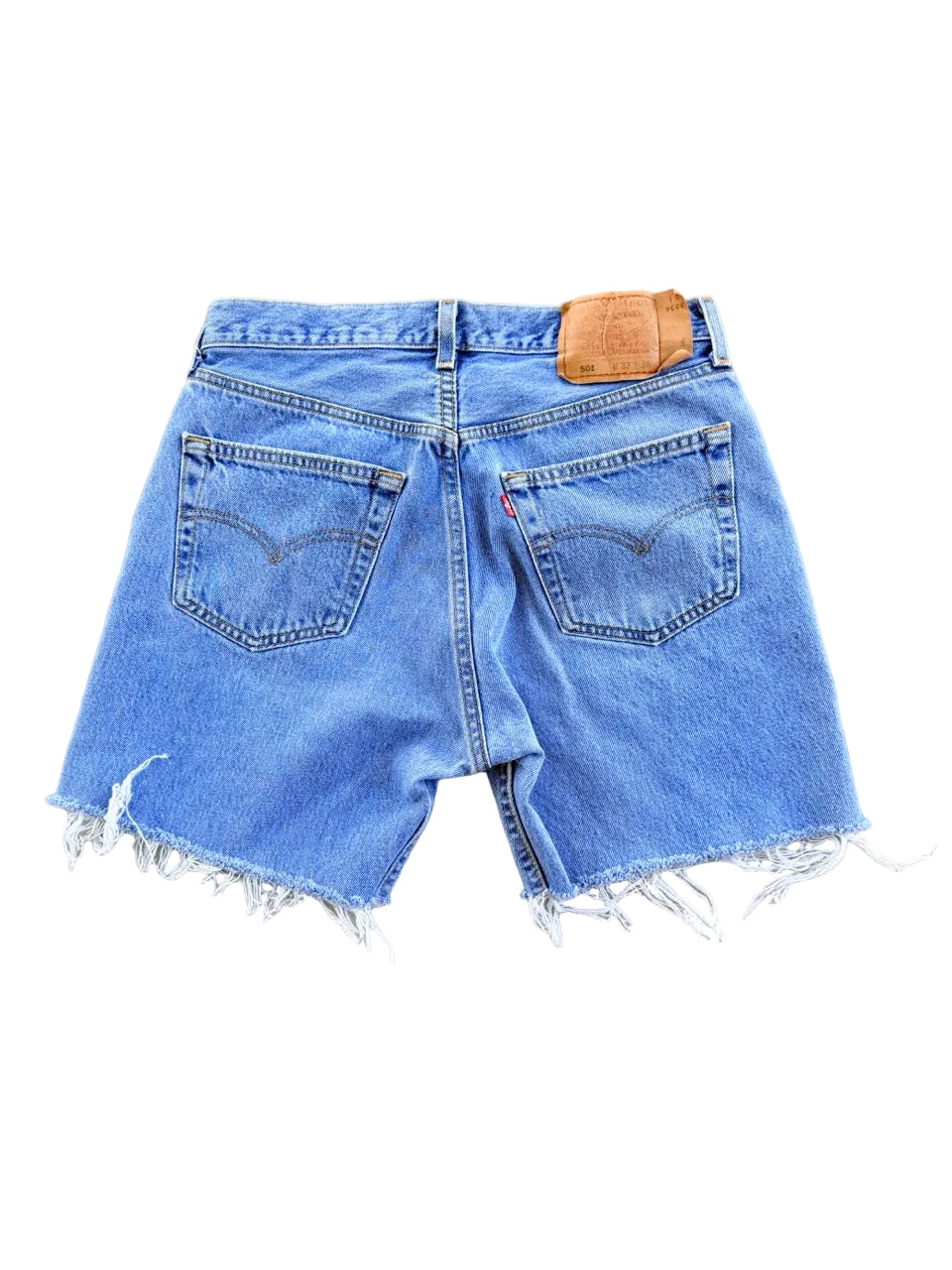 Vintage Levi's 501 Cut-Off Denim Shorts | Size 30 | 1990s | Made in USA