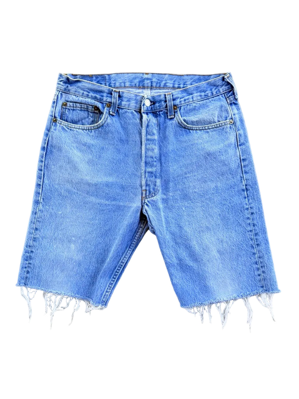Vintage Levi's 501 Cut-Off Denim Shorts | Size 31 | 1990s | Made in USA