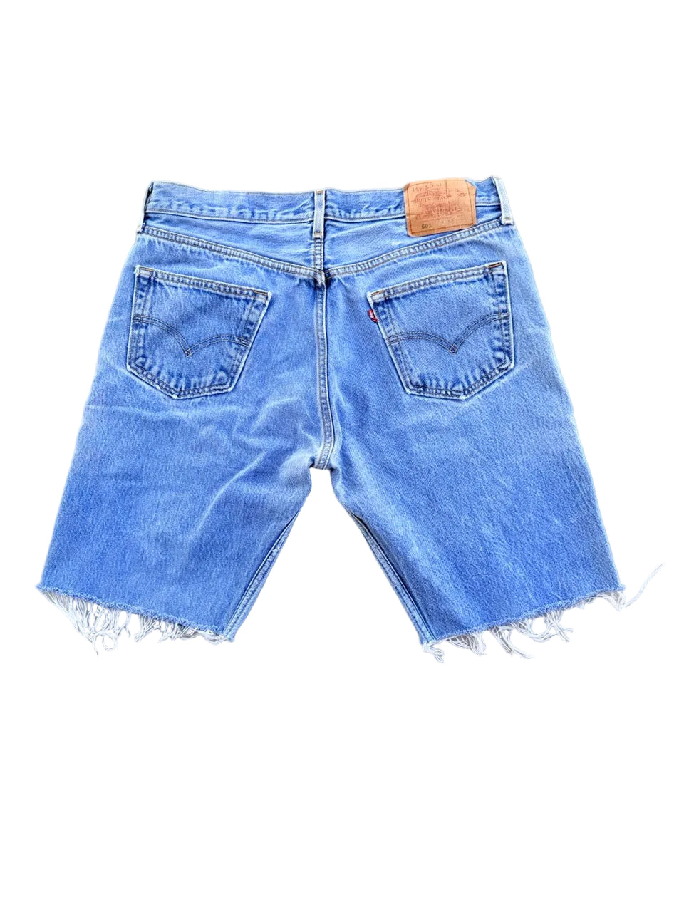 Vintage Levi's 501 Cut-Off Denim Shorts | Size 34 | 1990s | Made in USA