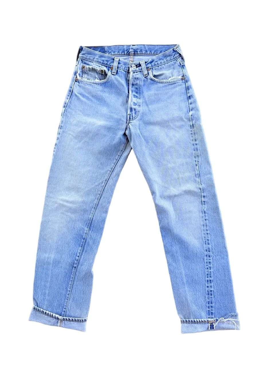 Vintage Levi's 501 Selvedge Denim Jeans | Redlines | W27 L32 | Made in USA