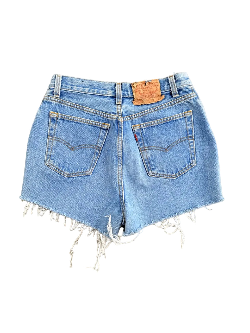 Vintage Levi's 501 Cut-Off Denim Shorts | Size 27 | 1990s | Made in USA