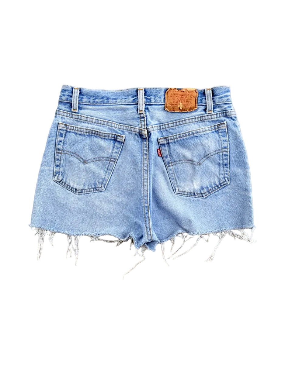 Vintage Levi's 501 Cut-Off Denim Shorts | Size 28 | 1990s | Made in USA