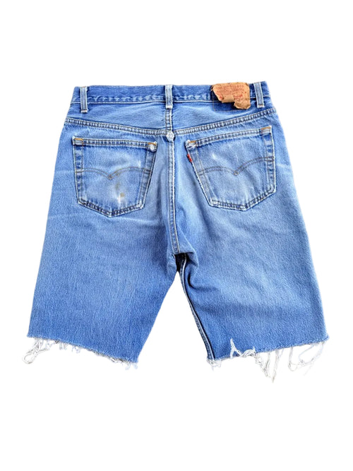 Vintage Levi's 501 Cut-Off Denim Shorts | Size 30 | 1990s | Made in USA