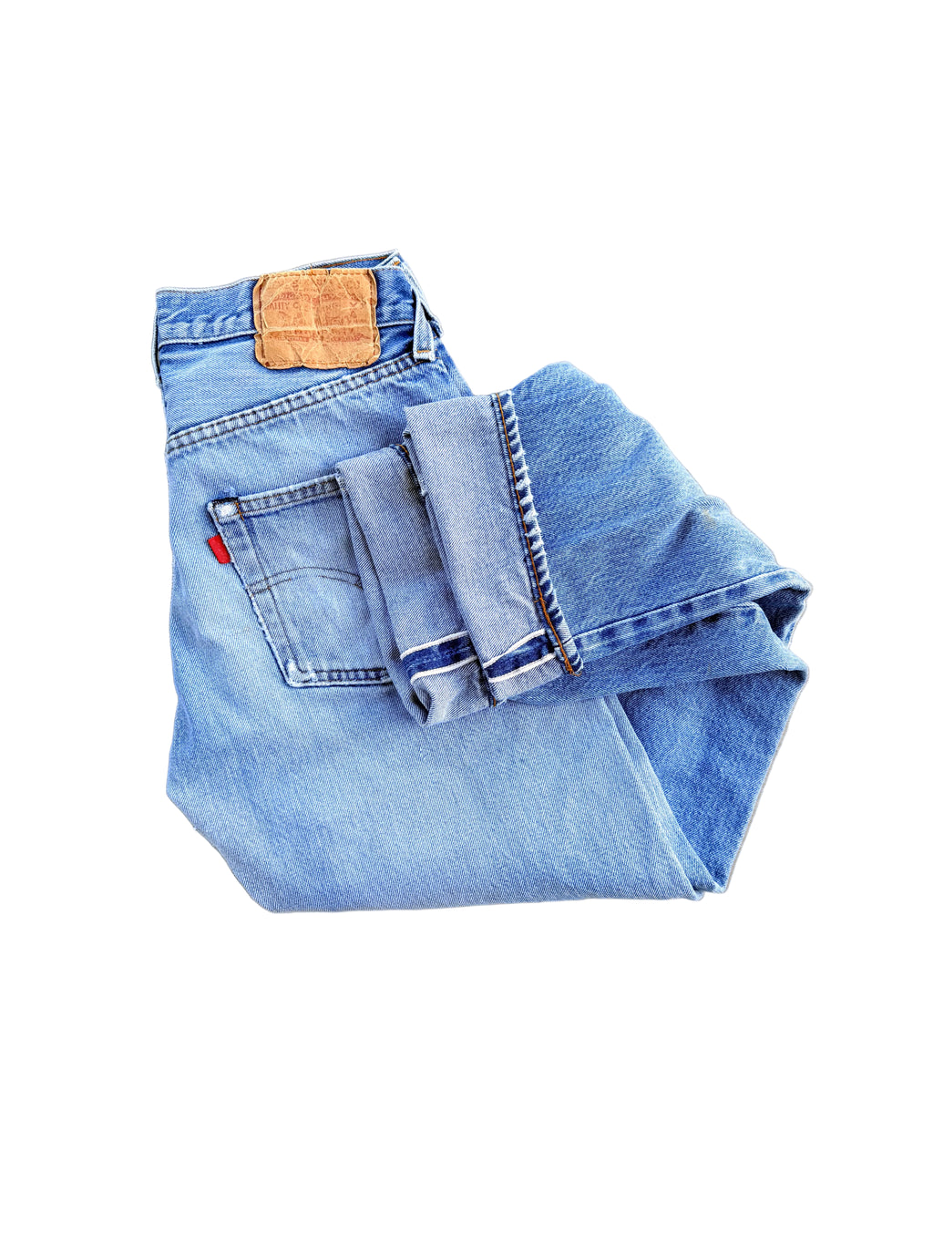 Vintage Levi's 501 Selvedge Denim Jeans | Redlines | W26 L30 | Made in USA