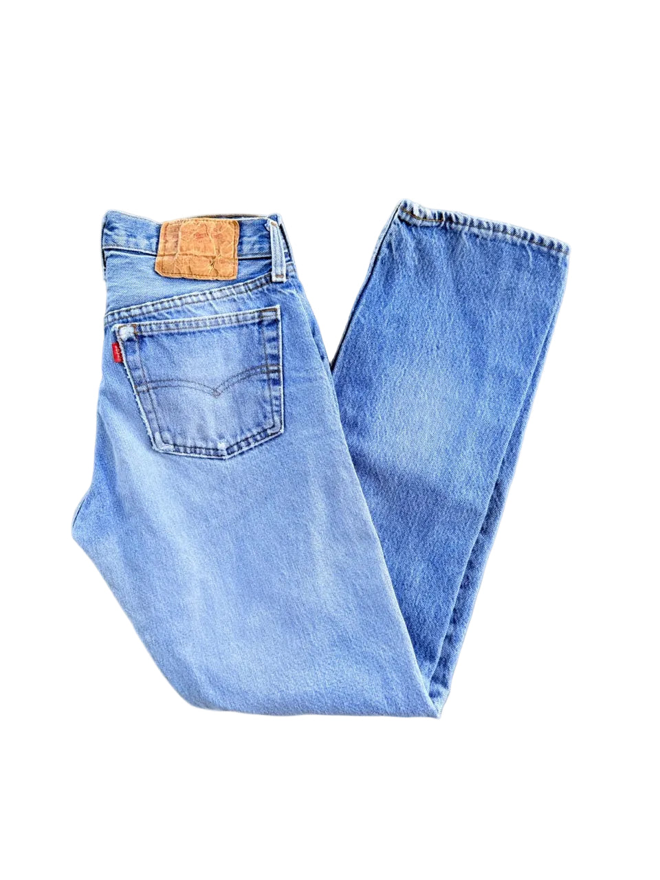 Vintage 1980s Levi's 501 Jeans - Pink Flamingo Vintage