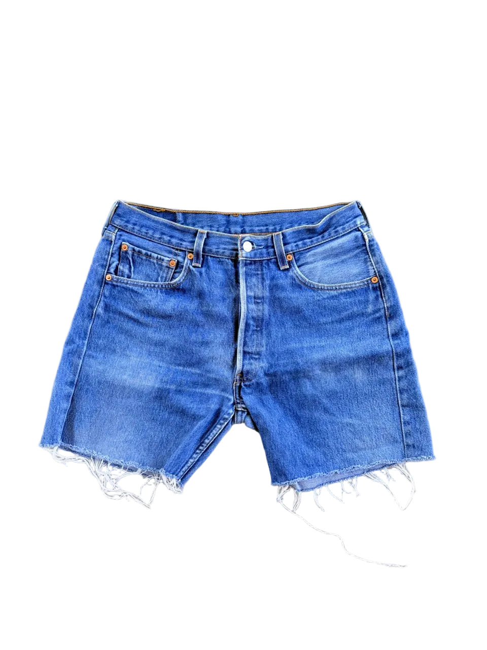 Vintage Levi's 501 Cut-Off Denim Shorts | Size 31 | 1990s | Made in USA