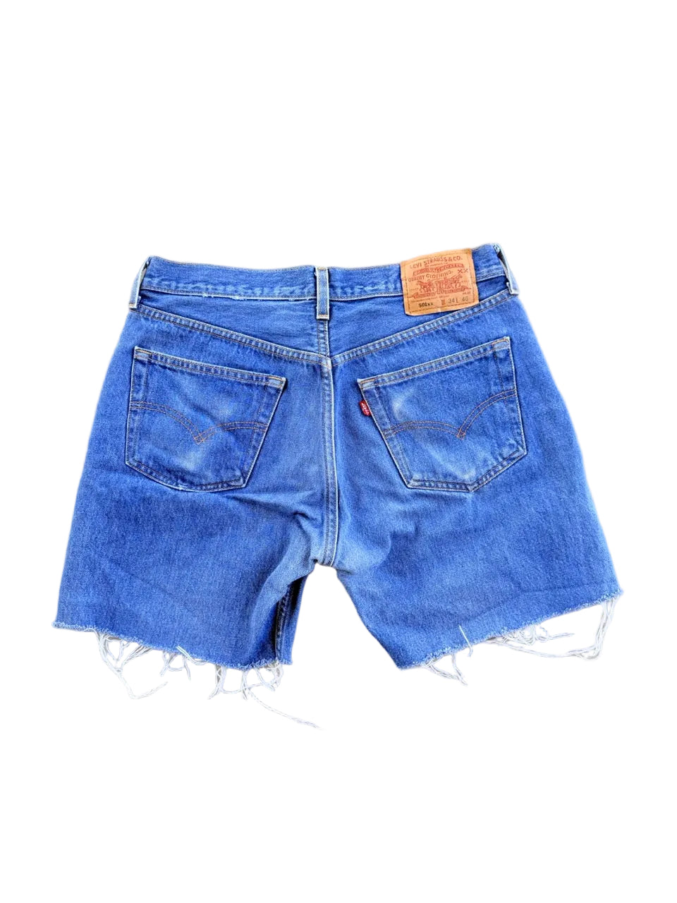 Vintage Levi's 501 Cut-Off Denim Shorts | Size 31 | 1990s | Made in USA