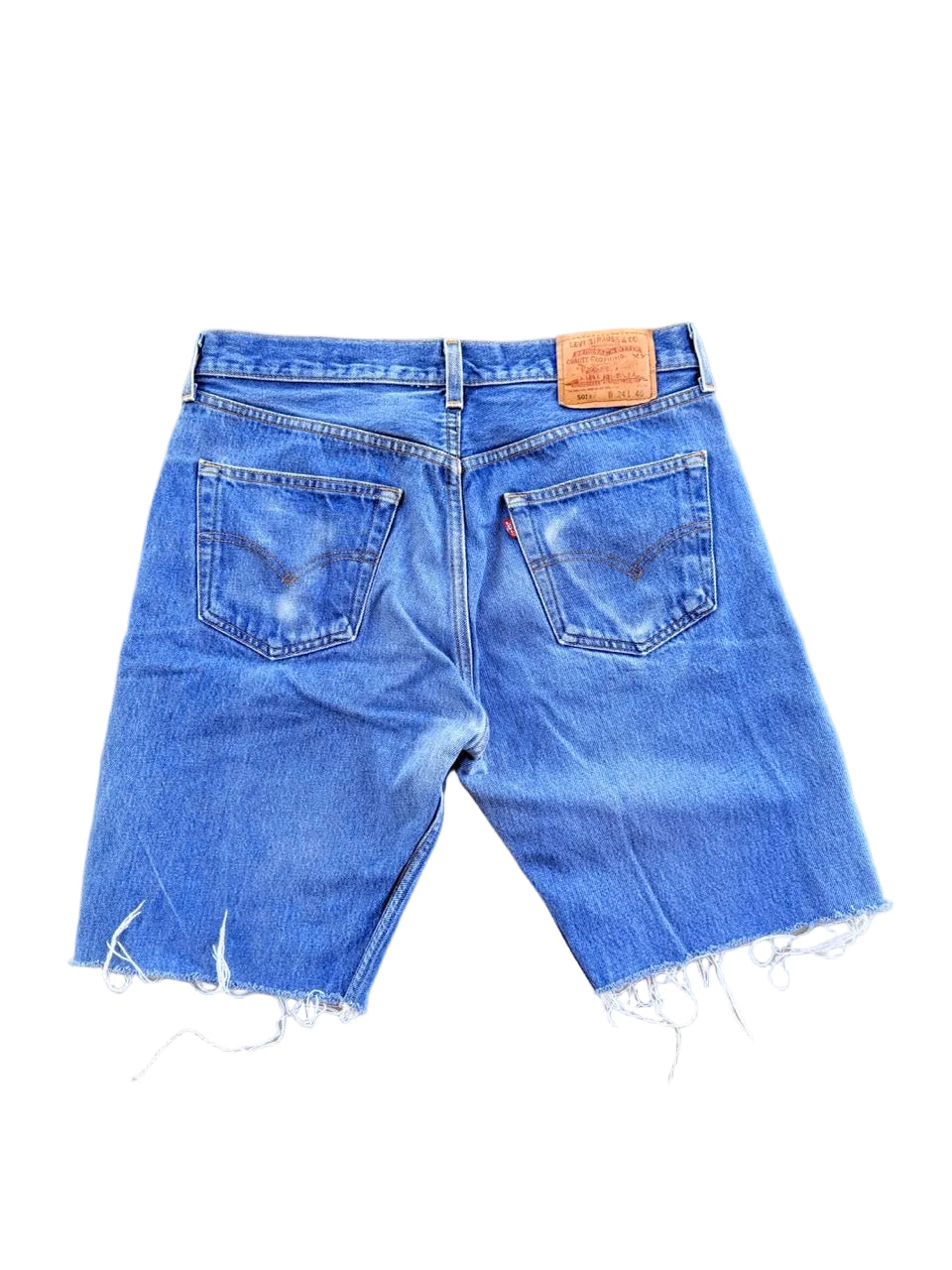 Vintage Levi's 501 Cut-Off Denim Shorts | Size 32 | 1990s | Made in USA