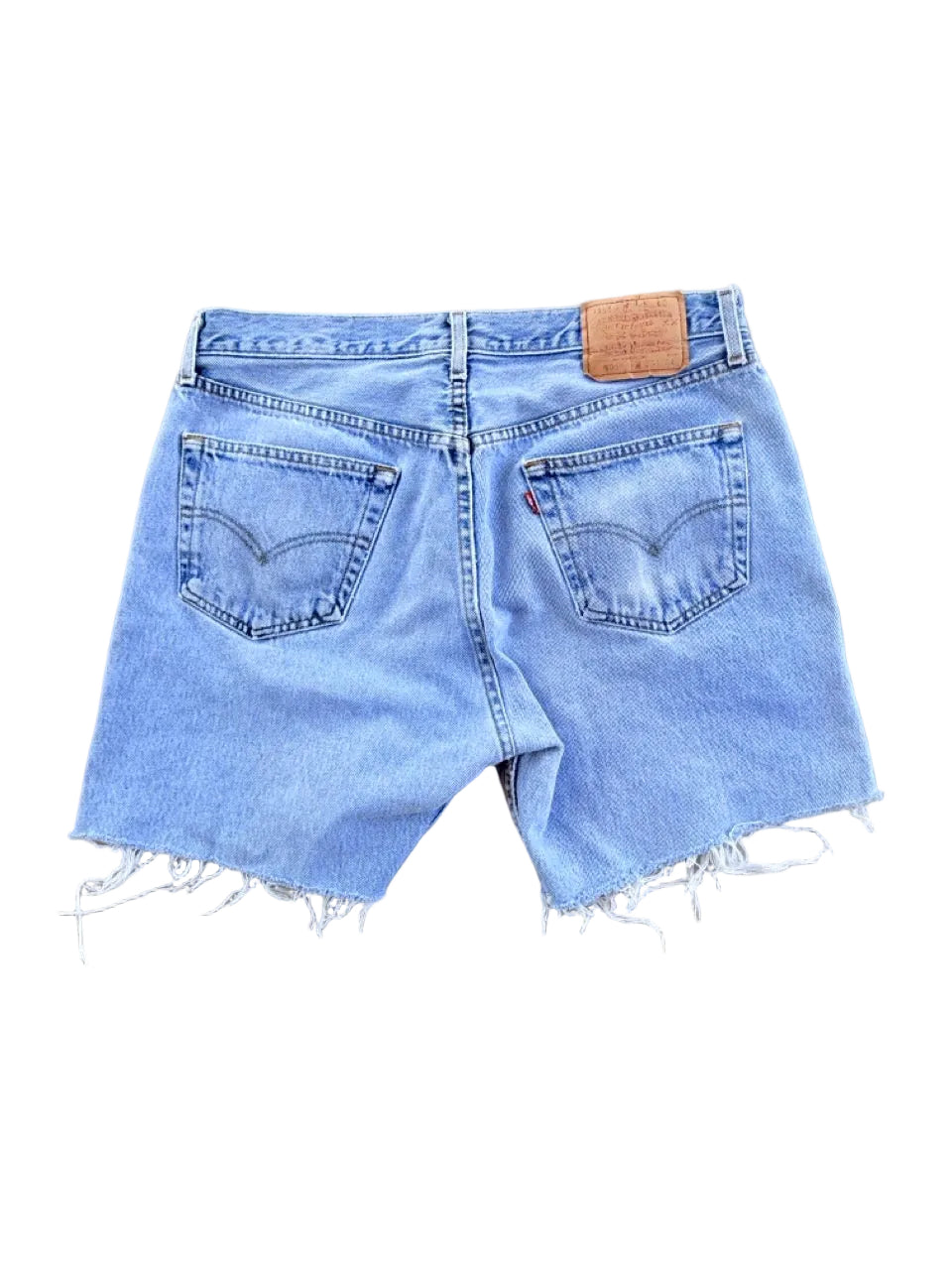 Vintage Levi's 501 Cut-Off Denim Shorts | Size 33 | 1990s | Made in USA