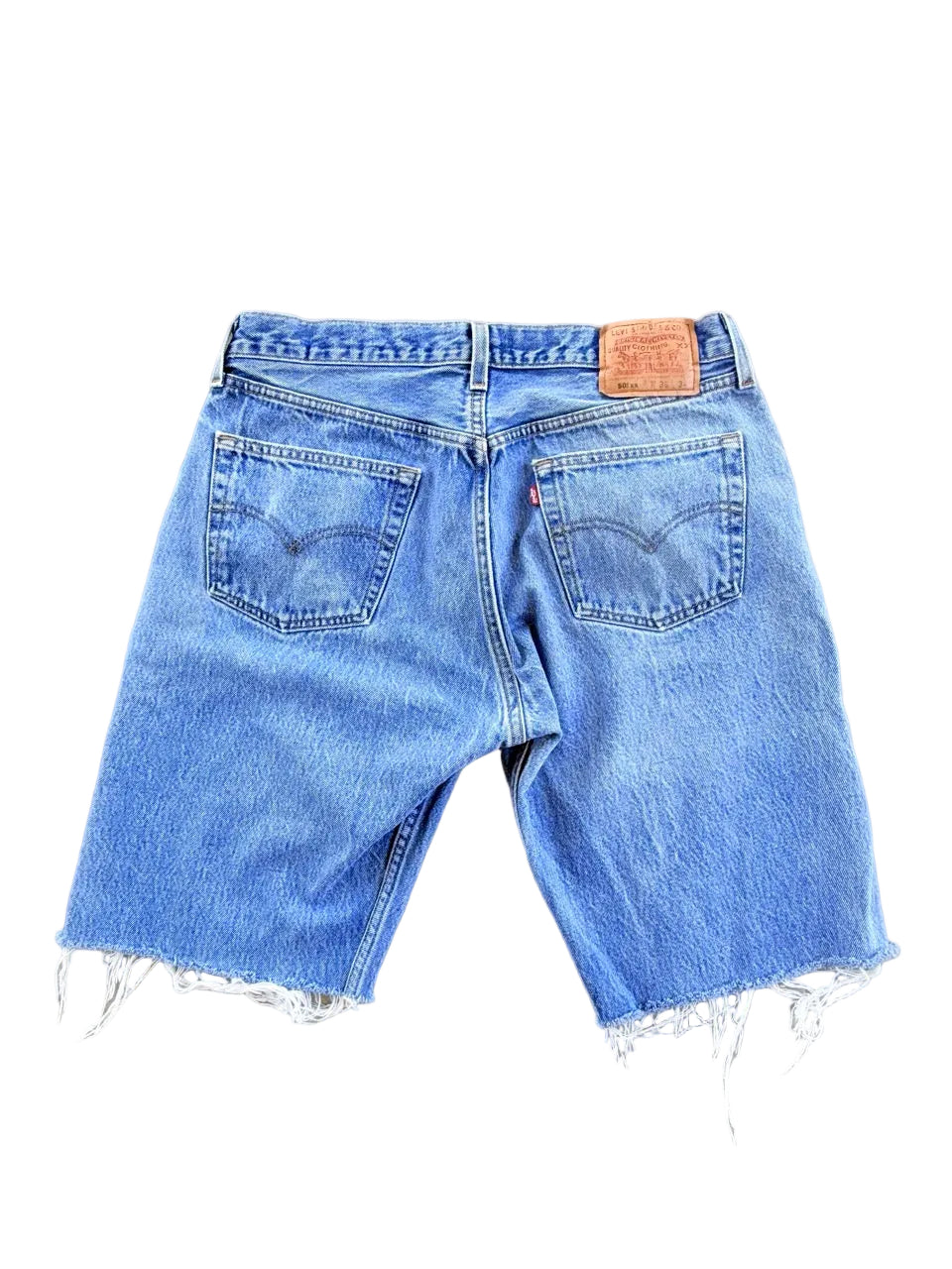 Vintage Levi's 501 Cut-Off Denim Shorts | Size 32 | 1990s | Made in USA