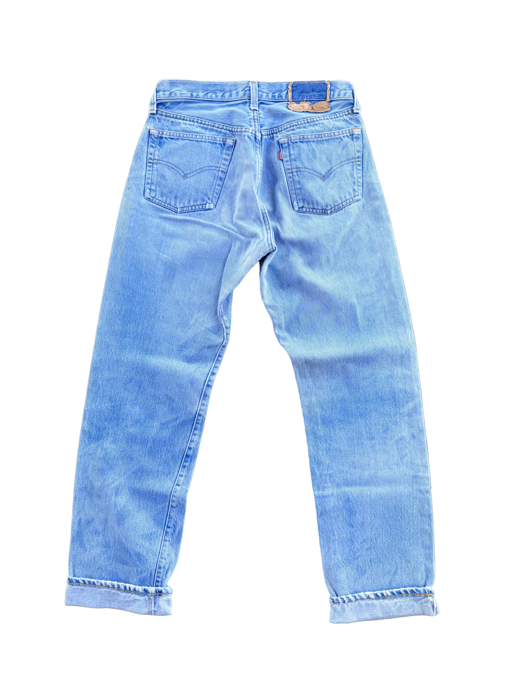 Vintage Levi's 501 Selvedge Denim Jeans | Redlines | W27 L30 | 1980s | Made in USA