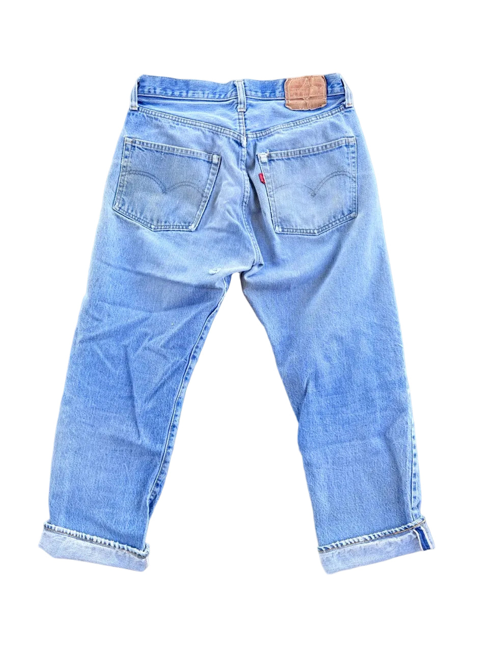 Vintage Levi's 501 Selvedge Denim Jeans | Redlines | W28 L27 | 1970s | Made in USA