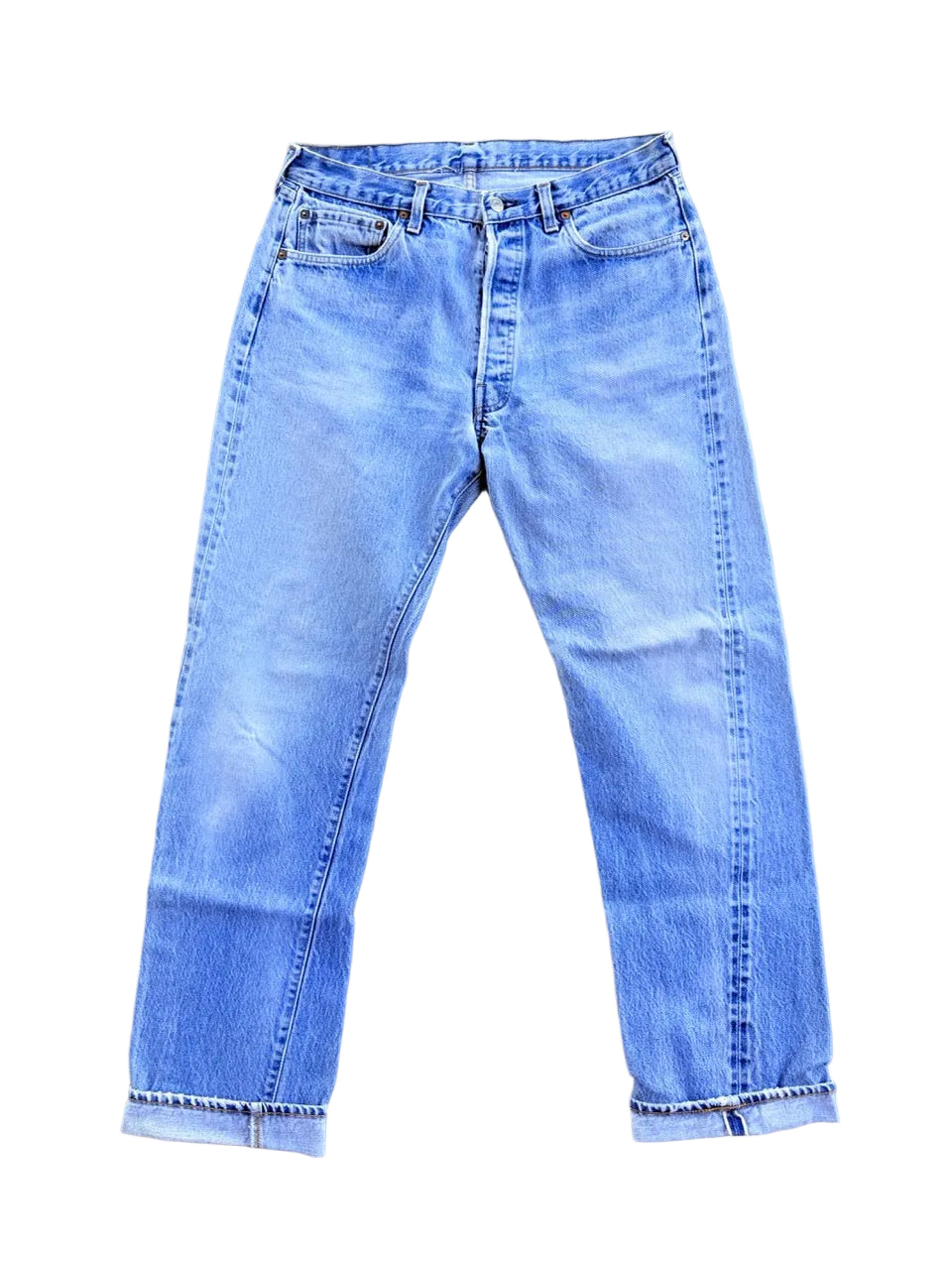 Vintage Levi's 501 Selvedge Denim Jeans | Redlines | W32 L34 | 1980s | Made in USA