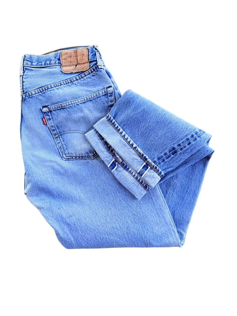 Vintage Levi's 501 Selvedge Denim Jeans | Redlines | W32 L34 | 1980s | Made in USA