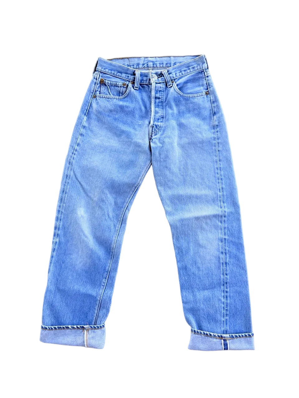 Vintage Levi's 501 Selvedge Denim Jeans | Redlines | W25 L27 | 1970s | Made in USA