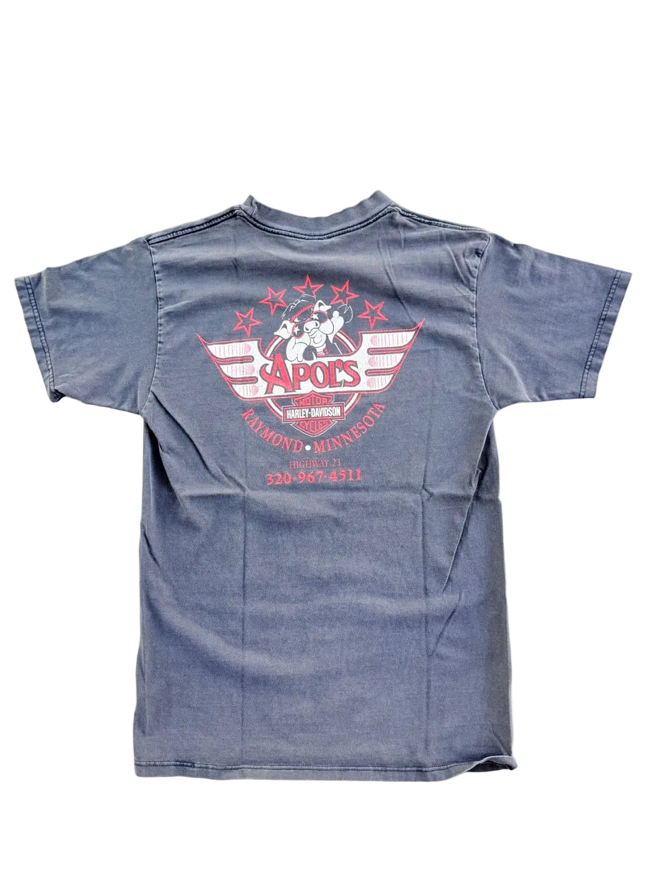 1990s Vintage Harley-Davidson Black T-Shirt | 19" Width x 29" Length