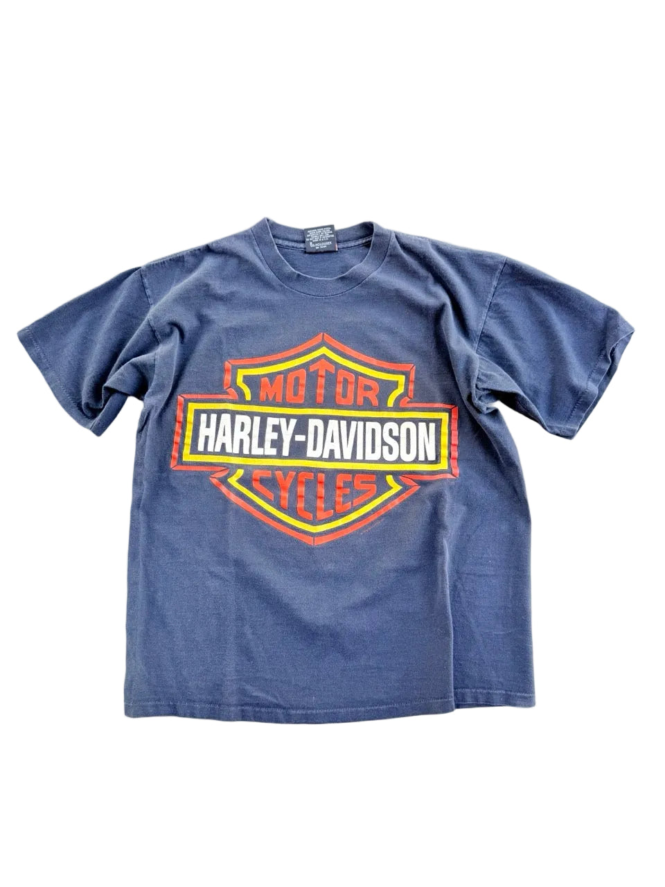 1990s Vintage Harley-Davidson Black T-Shirt | 21" Width x 26" Length