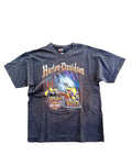 1990s Vintage Harley-Davidson "Born Wild" Black T-Shirt | 21" Width x 27" Length