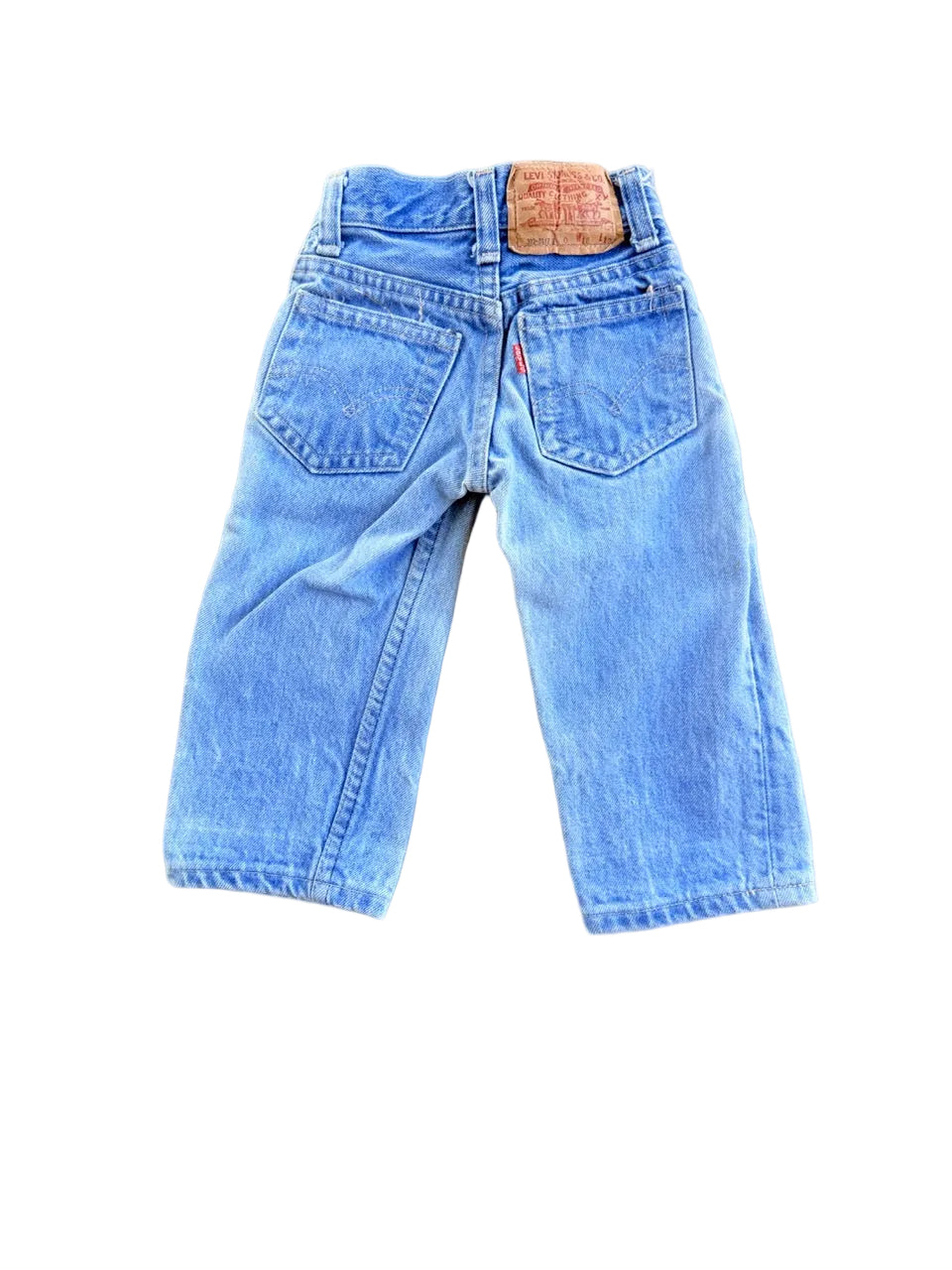 Vintage Levi's 302 Kids Jeans | 16" x 11" | Approx. 2T | 1980s