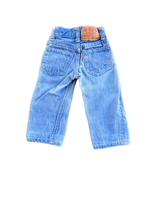 Vintage Levi's 302 Kids Jeans | 16" x 11" | Approx. 2T | 1980s