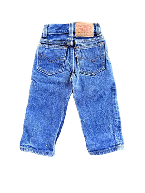 Vintage Levi's 302 Kids Jeans | 16" x 11" | Approx. 2T | 1980s