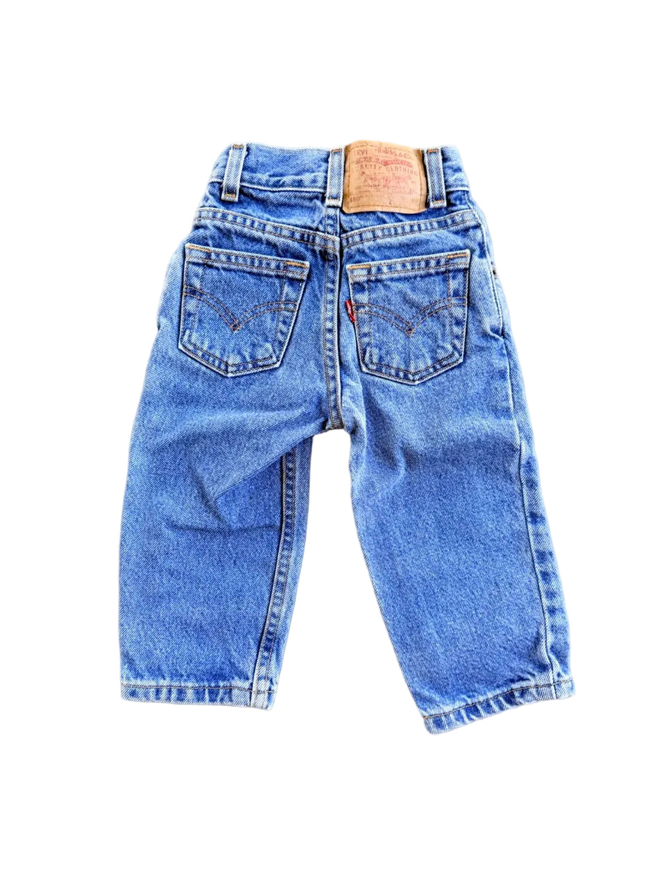 Vintage Levi's 550 Kids Jeans | 16" x 11" | Approx. 2T | 1990s