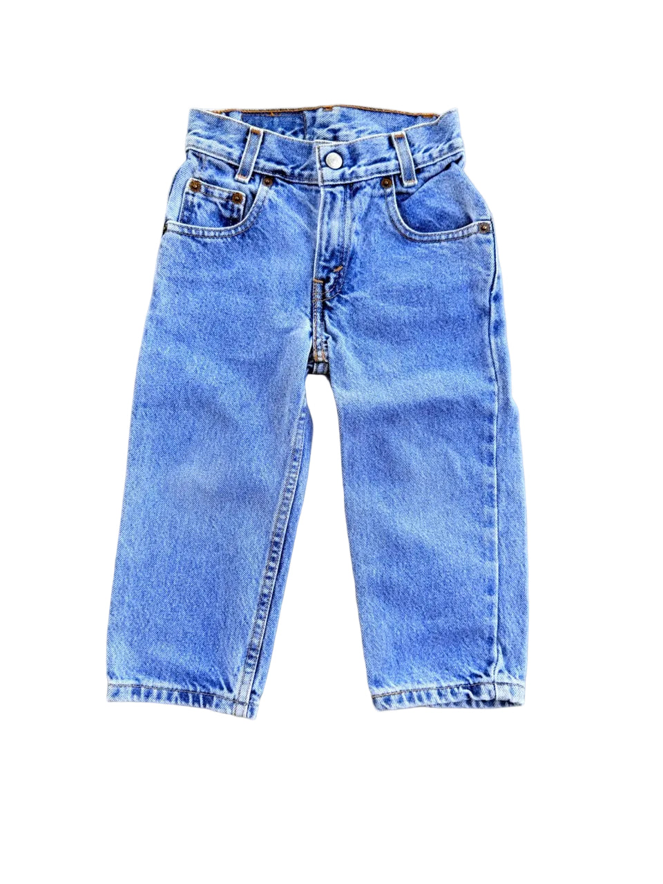 Vintage Levi's 550 Kids Jeans | 19" x 13" | Approx. 3T/4T | 1990s