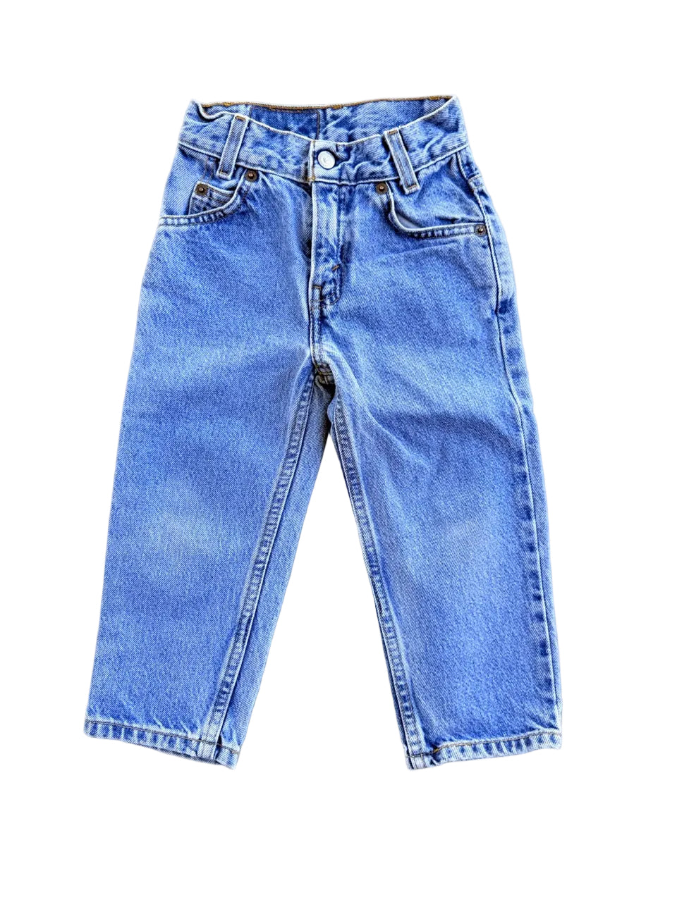 Vintage Levi's 550 Kids Jeans | 18" x 13" | Approx. 3T | 1990s