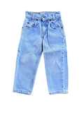 Vintage Levi's 550 Orange Tab Kids Jeans | 18" x 13" | Approx. 3T | 1990s