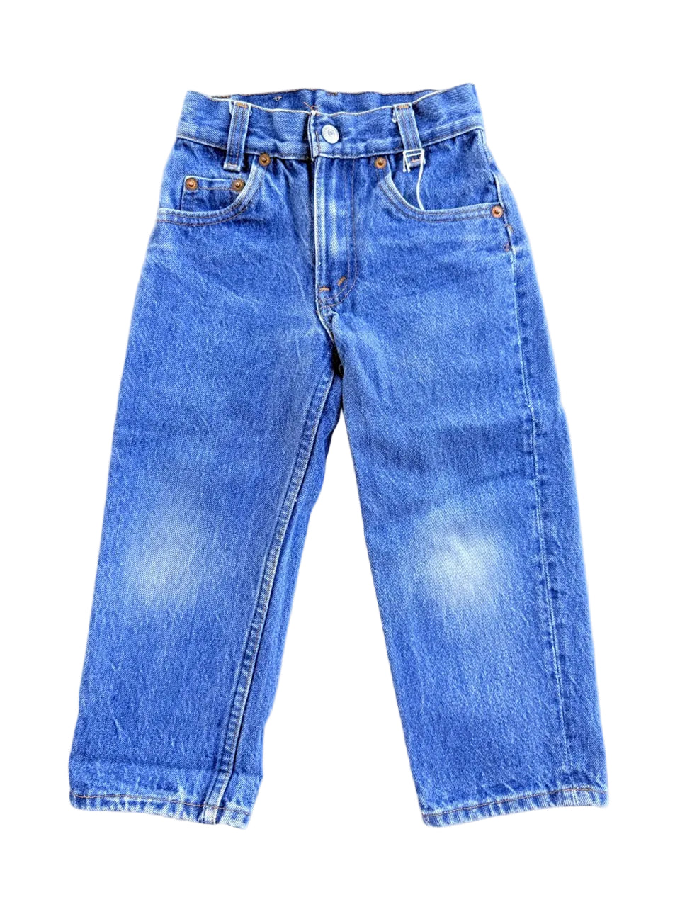Vintage Levi's 302 Kids Jeans | 19" x 16" | Approx. 4T | 1980s