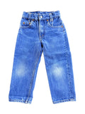 Vintage Levi's 302 Kids Jeans | 19" x 16" | Approx. 4T | 1980s