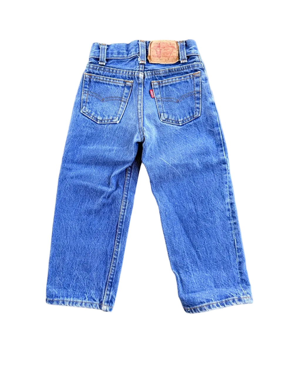 Vintage Levi's 302 Kids Jeans | 19" x 16" | Approx. 4T | 1980s