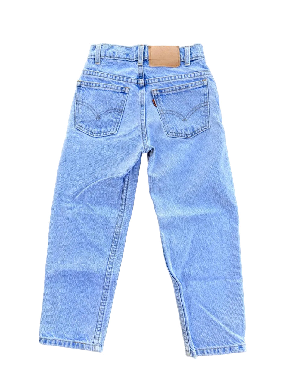 Vintage Levi's 550 Orange Tab Kids Jeans | 21" x 19" | Approx. 5T | 1990s